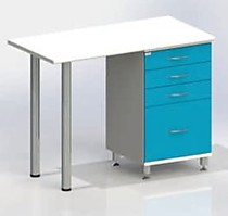 Стол СЛ-Т4, хром.ножки