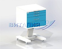 Тумба С4, крышка - нерж.сталь